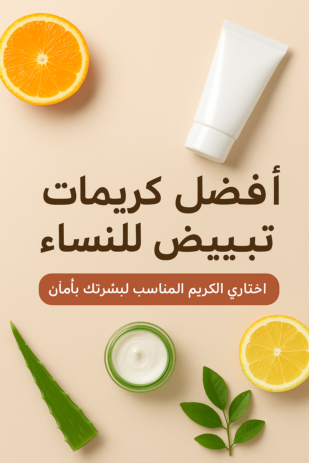 أفضل أنواع كريمات تبييض الوجه للنساء